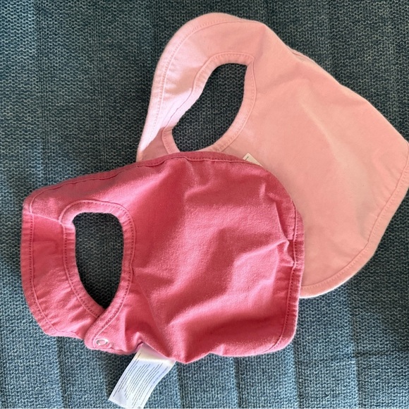 Carter's Pink and White Floral Bib Set - Picture 5 of 6